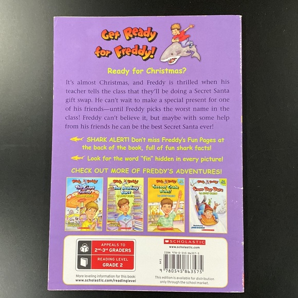 Ready, Freddy! 2nd Grade #3: Secret Santa Surprise by Abby Klein - Novel - Picture 2 of 5